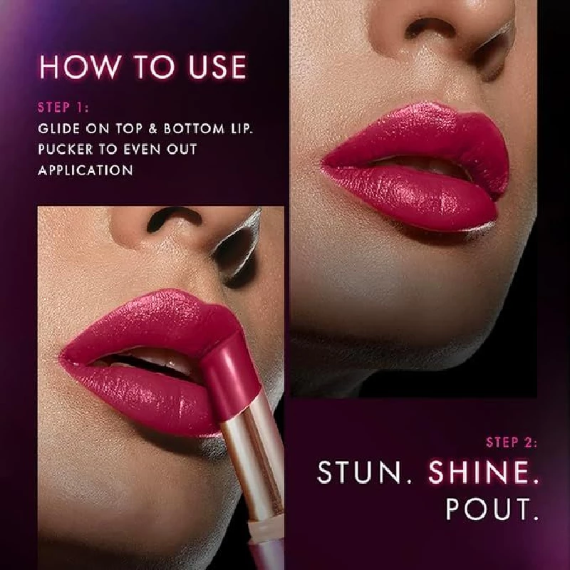 Lakme Lipstick Pink, 3.6 g-5.webp